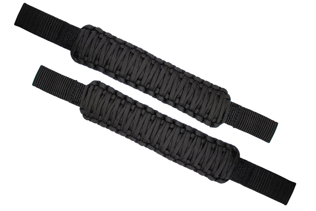 Fishbone Offroad Universal Black Paracord Grab Handles for Head Rest FB55281