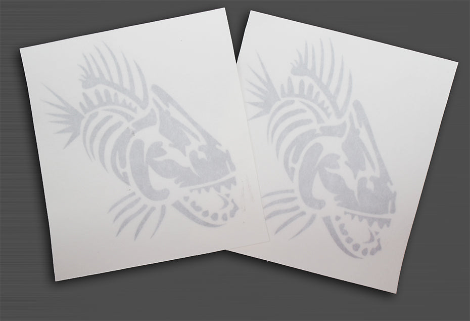 Fishbone Offroad 3in. Fishbone Decal