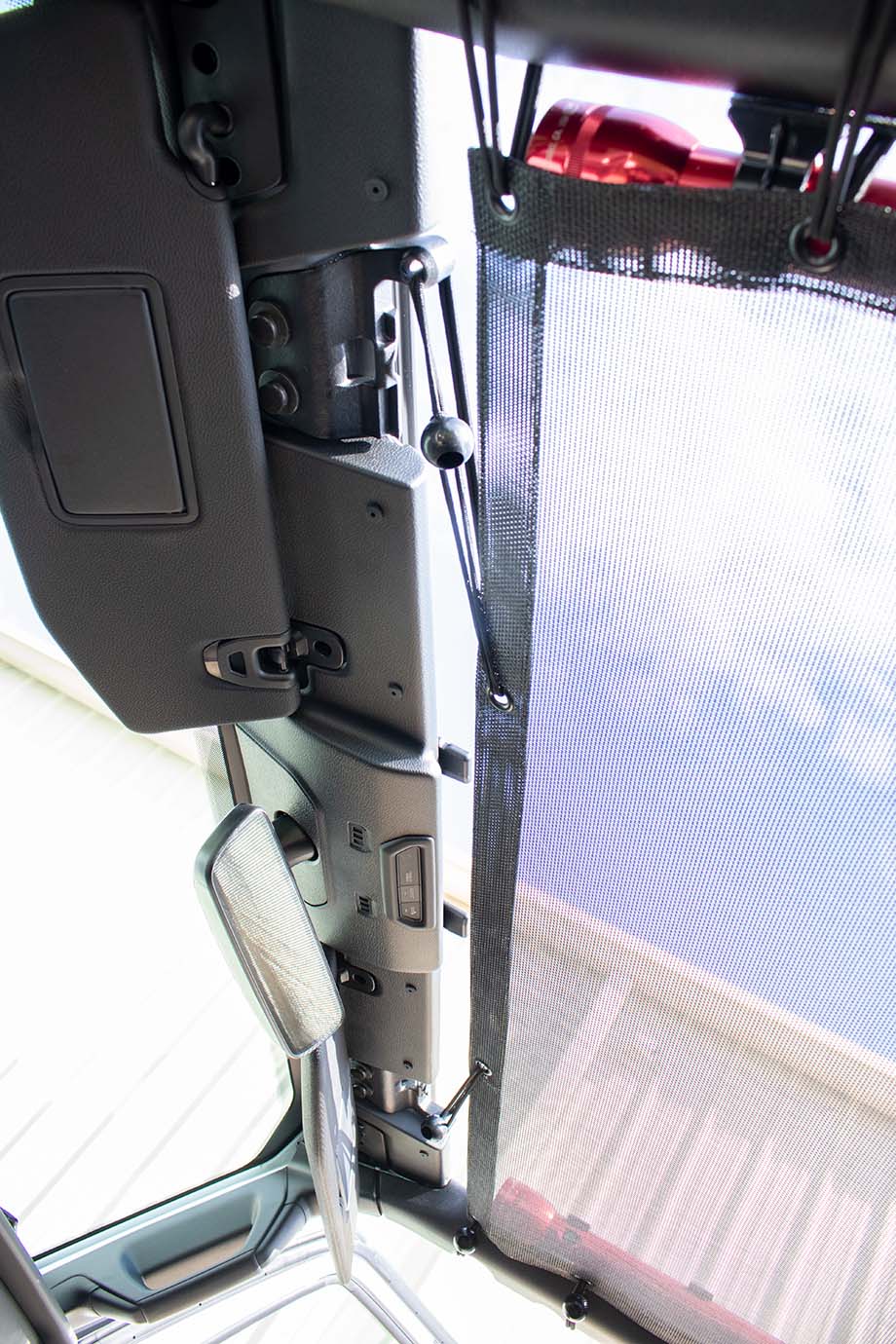 Fishbone Offroad Front Sun Shade for 2018 - 2023 Wrangler JL/2020 & Up Gladiator JT FB51305