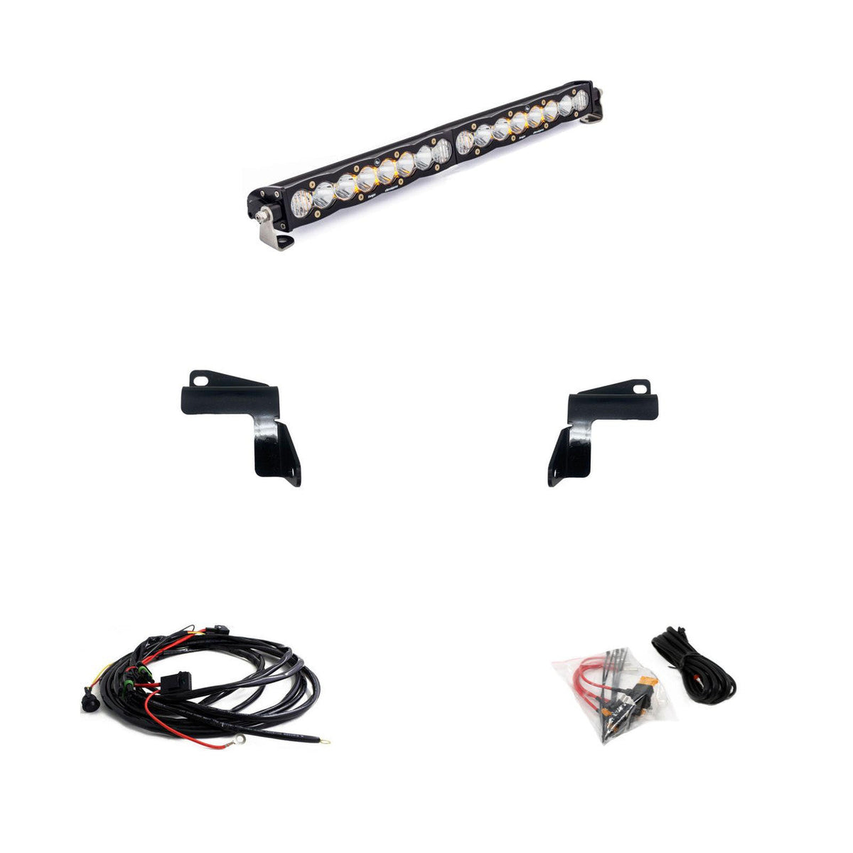 Baja Designs GMC, S8 20 INCH BUMPER LIGHT BAR KIT - GMC 2020-23 SIERRA 2500HD/3500HD