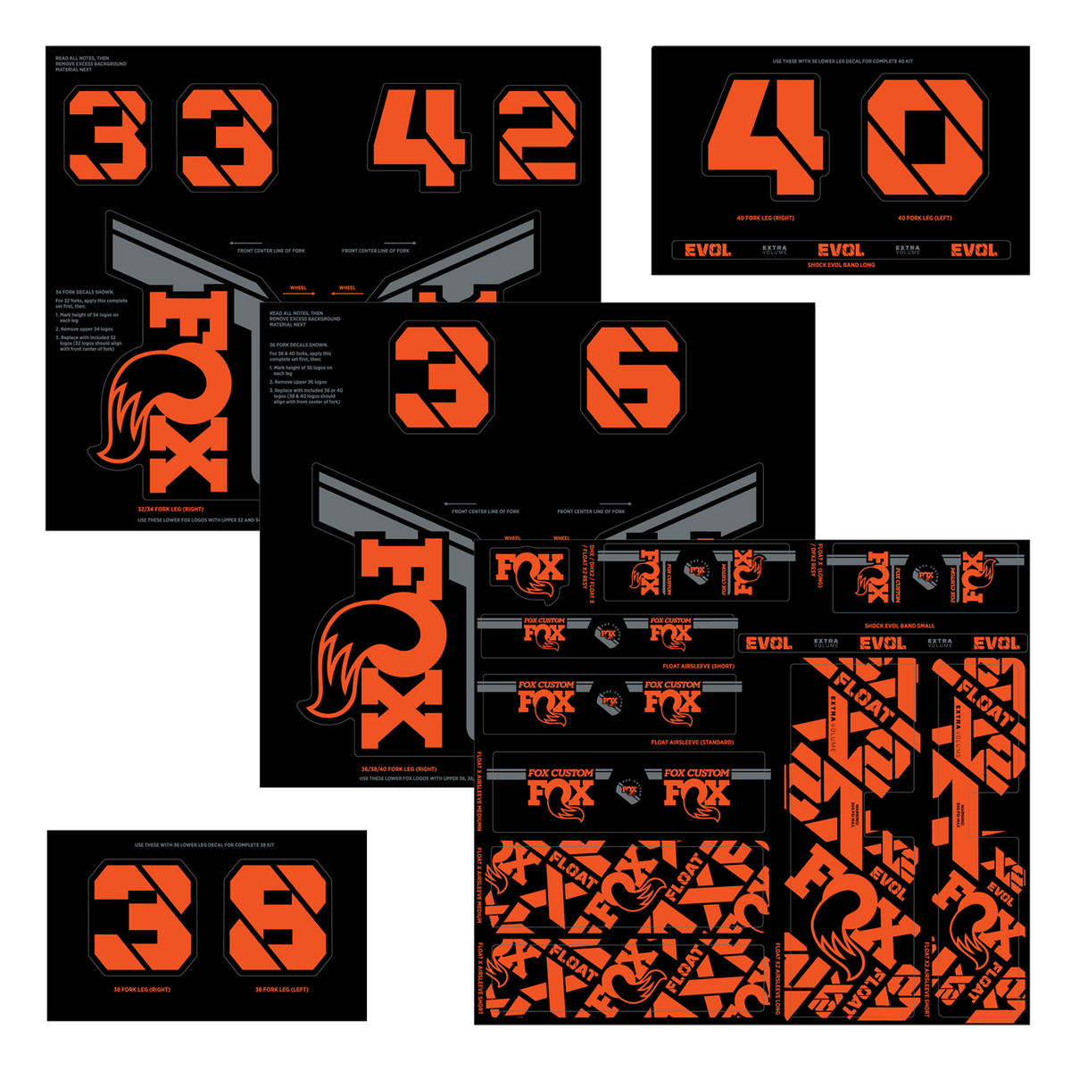 Decal Kits - Legacy