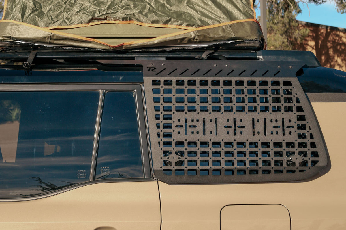 2024+ Toyota Land Cruiser/Lexus GX 550 External Molle Storage Panels for Factory Roof Rails