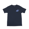 Wireframe Tee _ Navy