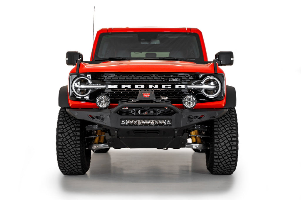 2021-2026 Ford Bronco Rock Fighter Winch Front Bumper