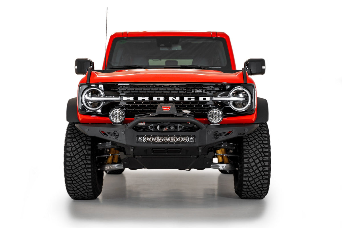 2021-2026 Ford Bronco Rock Fighter Winch Front Bumper