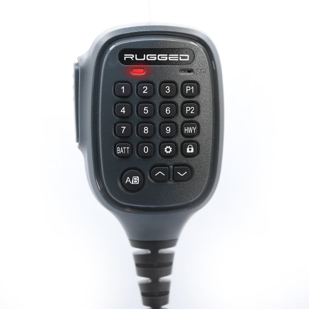 Hand Mic for G1 Mobile Radio with Scosche MagicMount