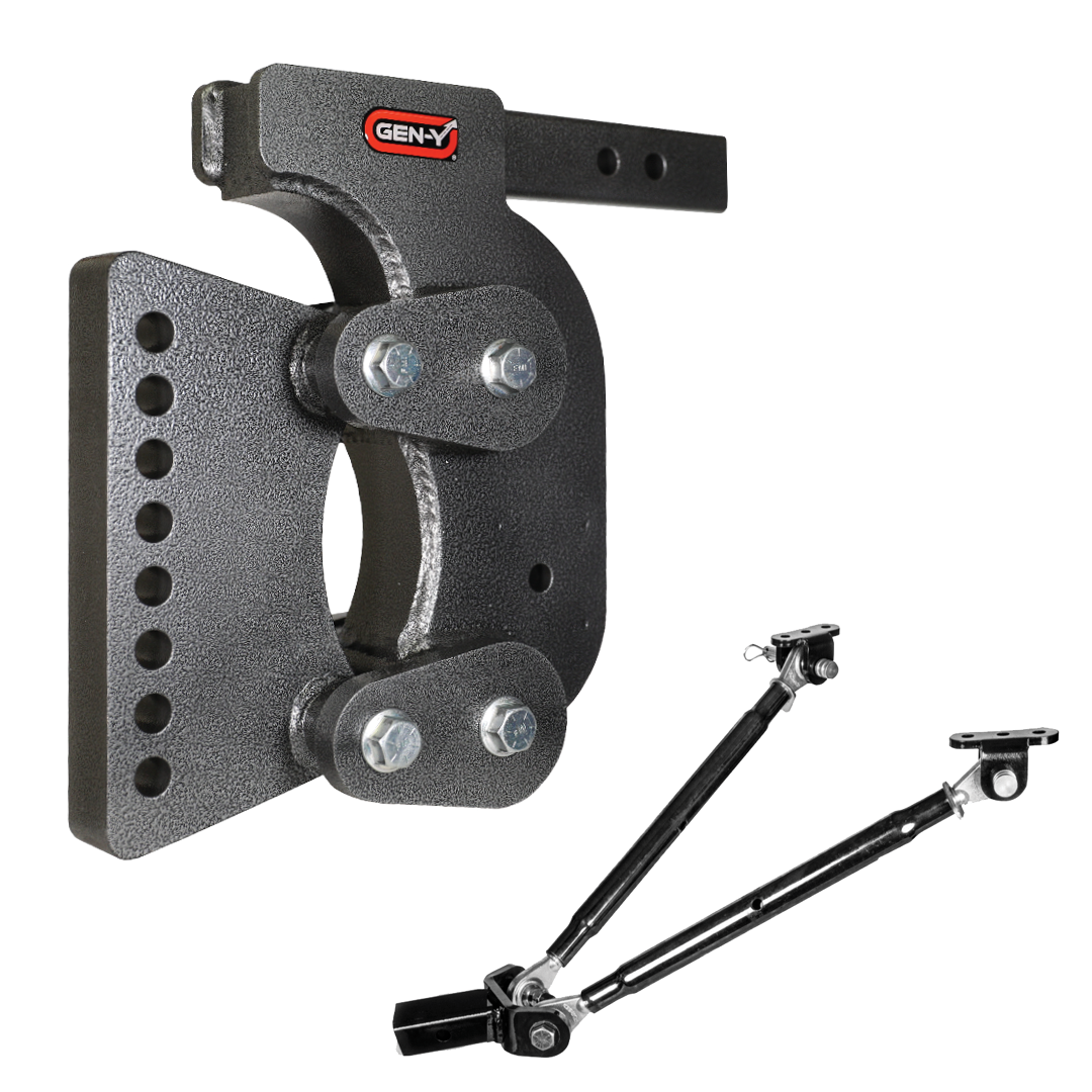 GEN-Y THE BOSS Torsion-Flex Weight Distribution Hitch (2"-3" Shank) product photo (model GH-1402)