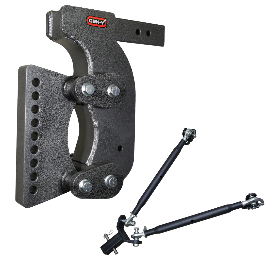 GEN-Y THE BOSS Torsion-Flex Weight Distribution Hitch (2"-3" Shank) product photo (model GH-1502)