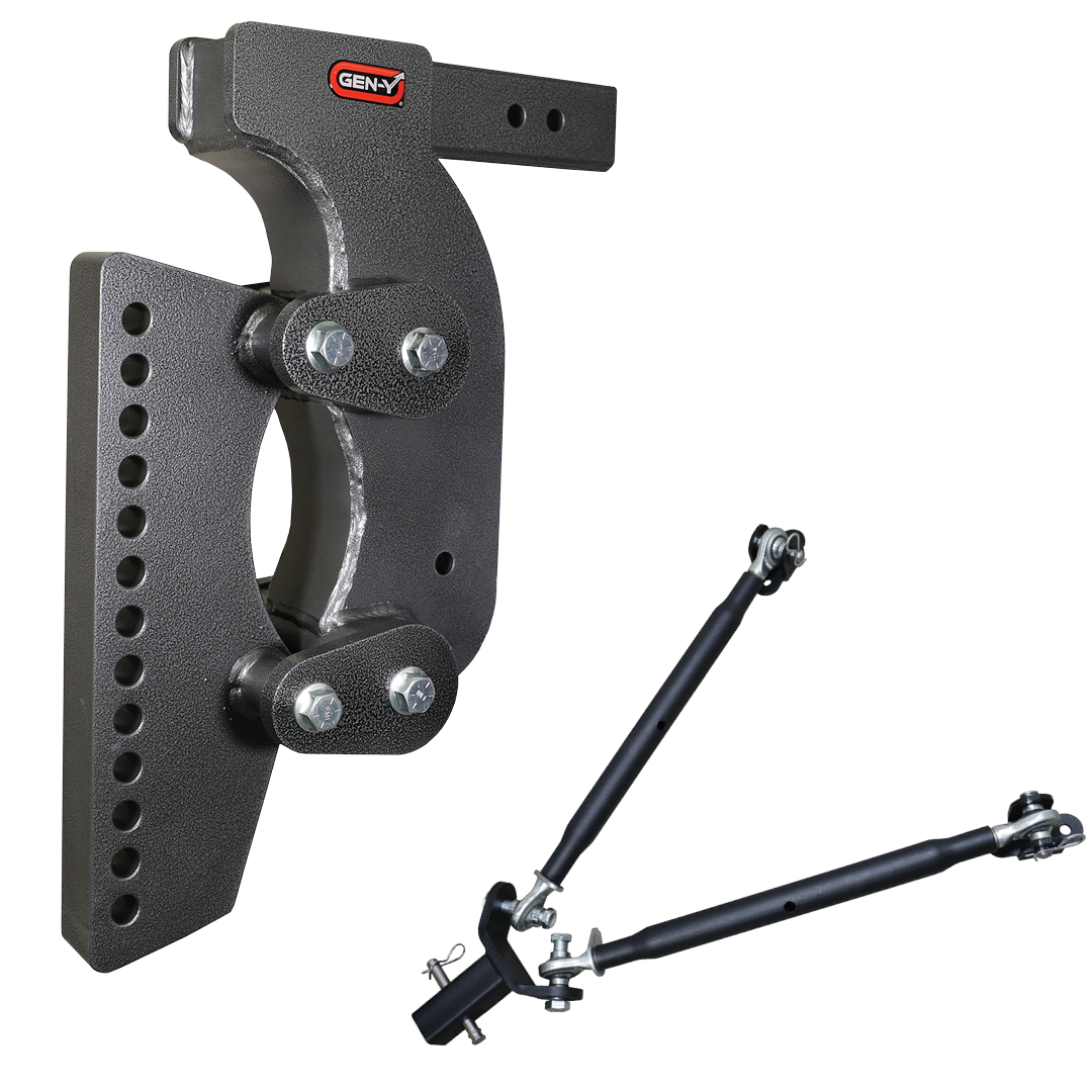GEN-Y THE BOSS Torsion-Flex Weight Distribution Hitch (2"-3" Shank) product photo (model GH-1503)