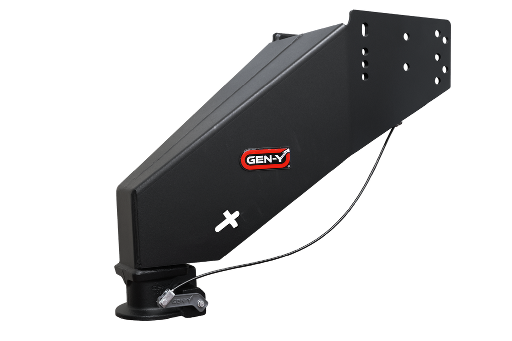 The NOMAD Fifth Wheel-to-Gooseneck Static Pin Box with SnapLatch Coupler