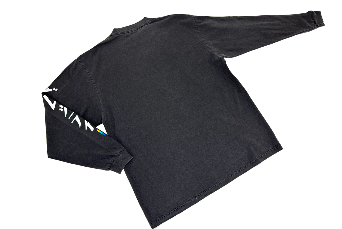 GReddy Understripe Boxy Long Sleeve Tee - Shadow