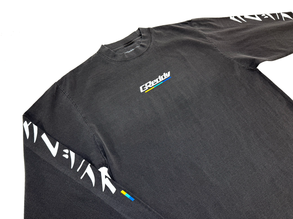 GReddy Understripe Boxy Long Sleeve Tee - Shadow