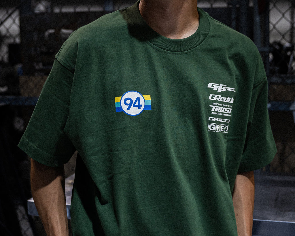 GReddy Established Tee - Forest Green