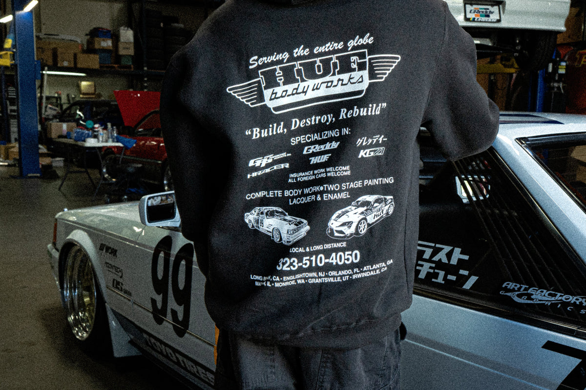 HUF x GReddy Body Works Pullover Hoodie