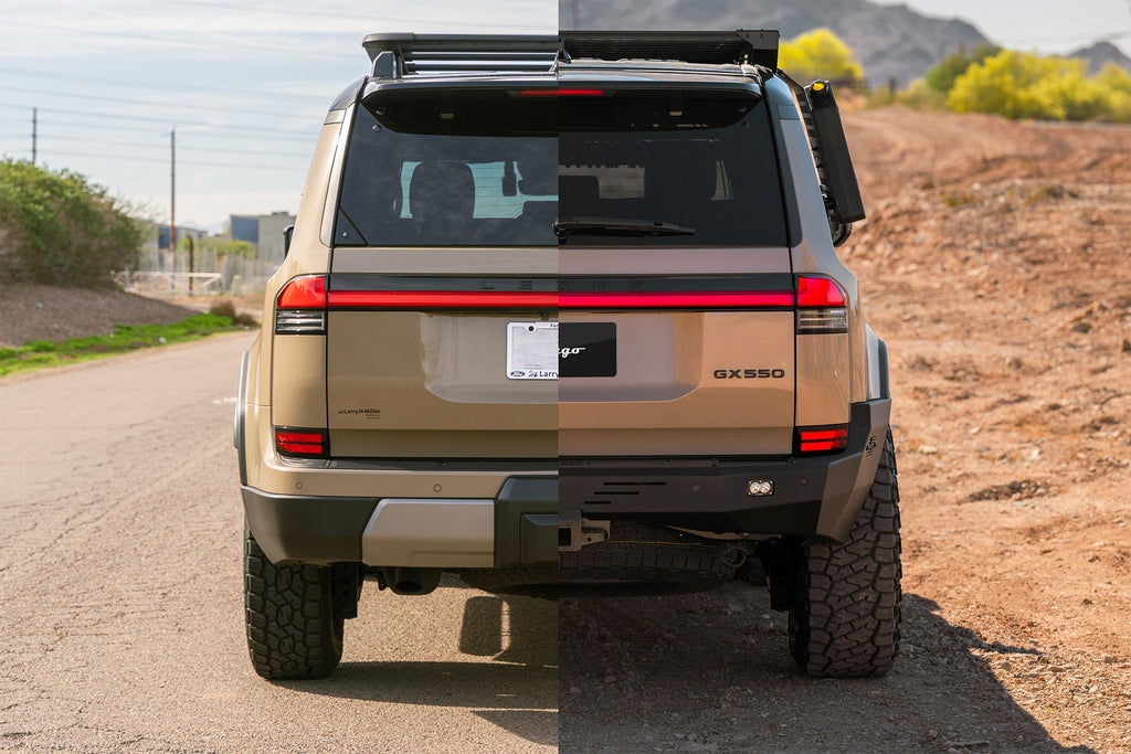 2024-2026 Lexus GX 550 Full-Width Rear Bumper