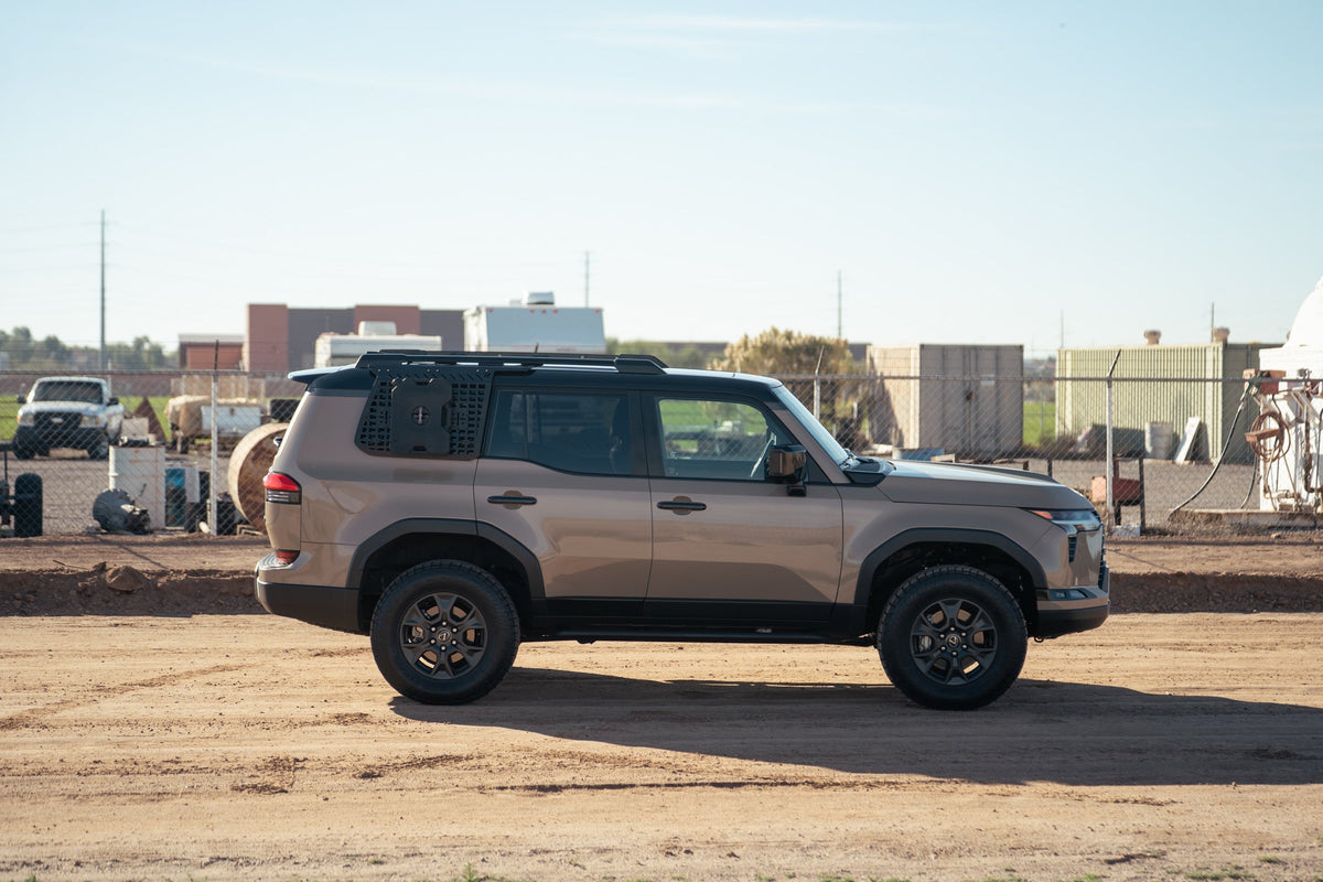 2024+ Toyota Land Cruiser/Lexus GX 550 External Molle Storage Panels for Factory Roof Rails