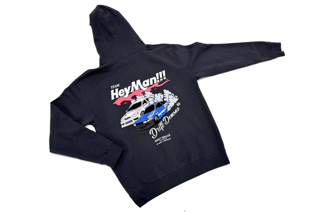 Boost Brigade X HeyMan Pull-over Hoodie - Asphalt