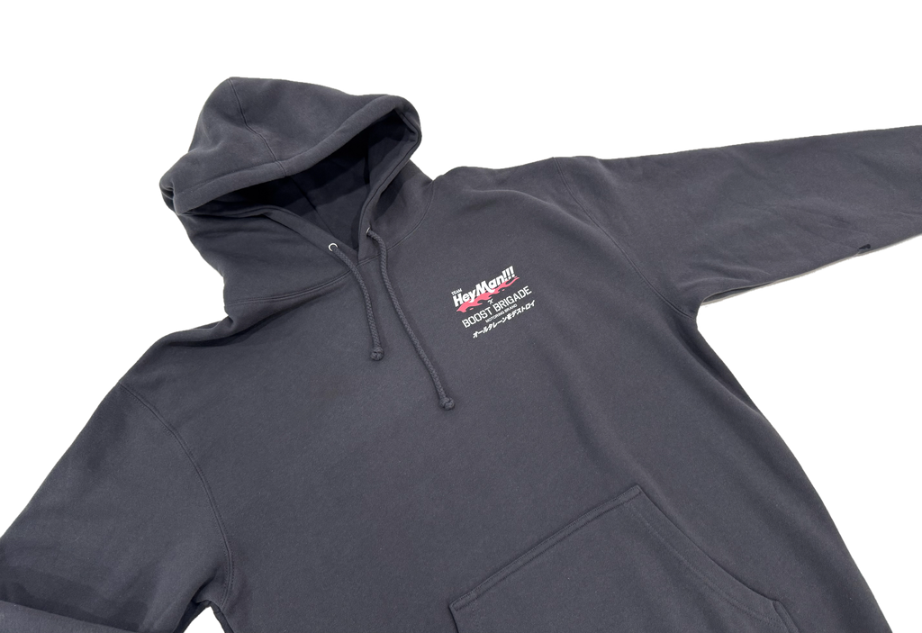 Boost Brigade X HeyMan Pull-over Hoodie - Asphalt