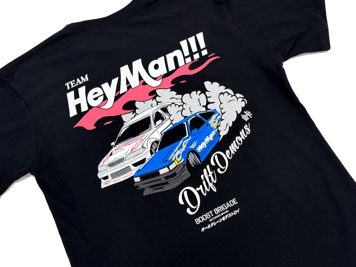 Boost Brigade X HeyMan Tee - Black