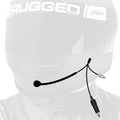 4C IMSA Wired Straight Cord Helmet Kit with Mic and 3.5mm Jack