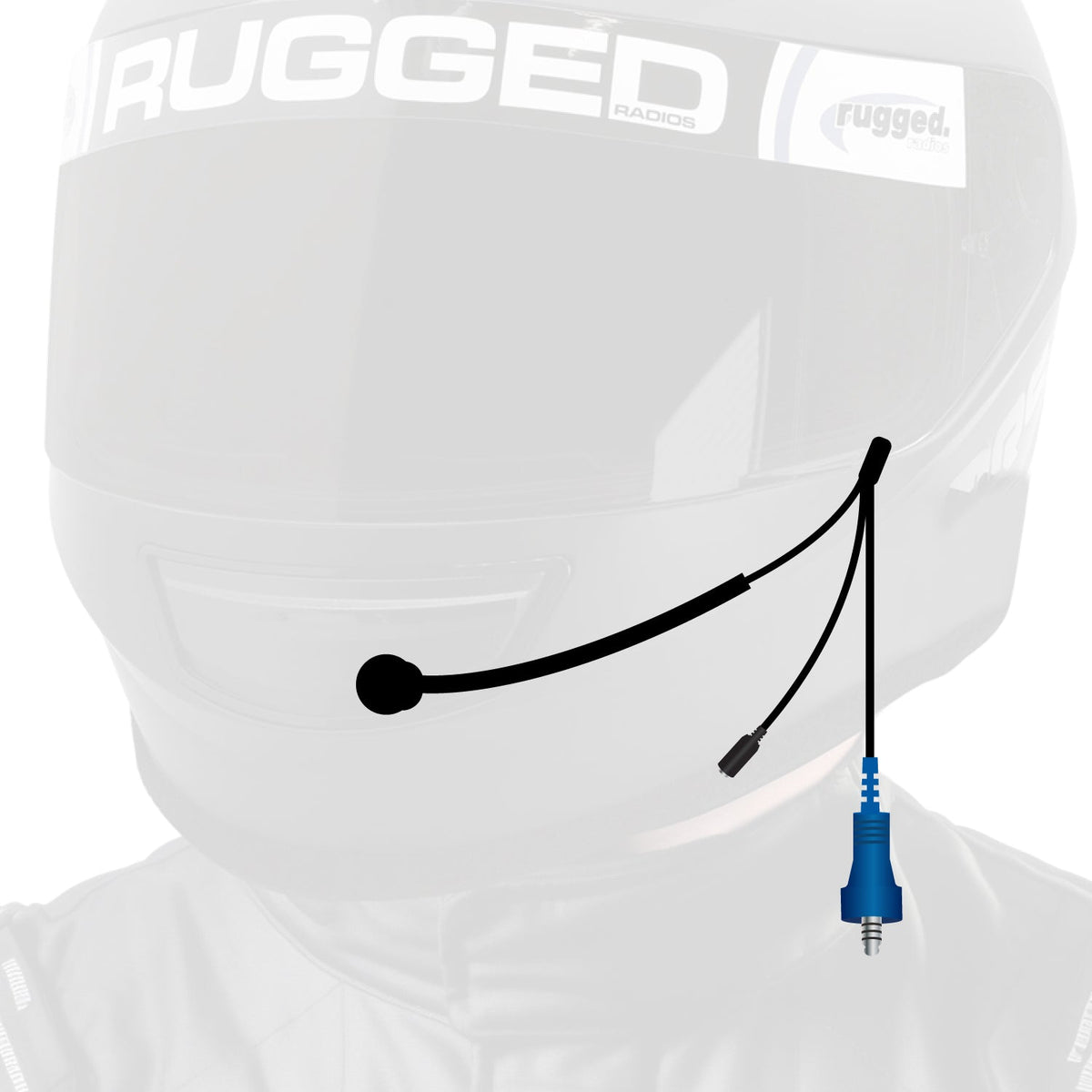 Helmet Kit with Alpha Audio Speakers & 3.5mm Earbud Jack - OFFROAD Wired - CLEARANCE
