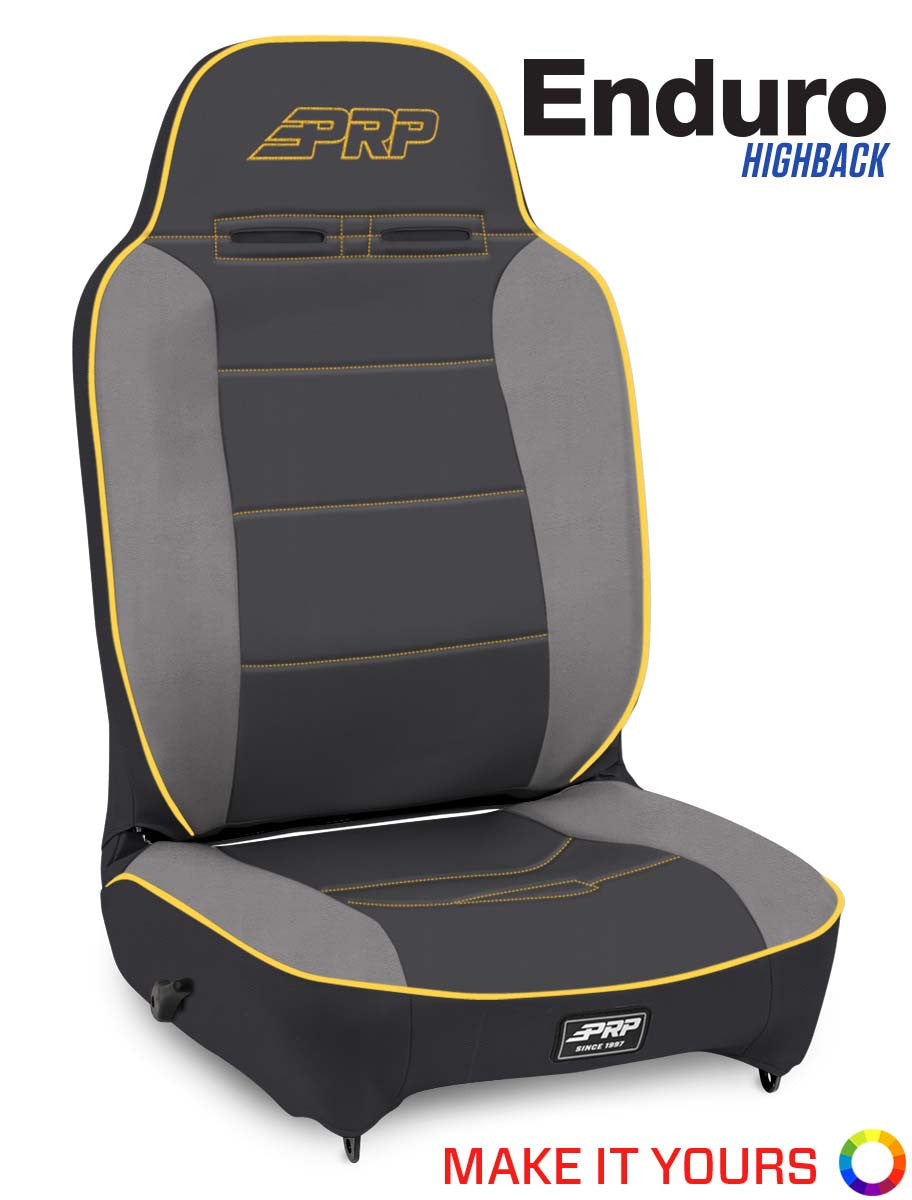 PRP Enduro High Back Seat - A130110-C24-50