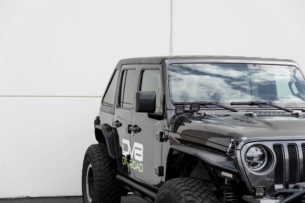 2018-2026 Jeep JL 4 Door Razor Series Fastback Hard Top