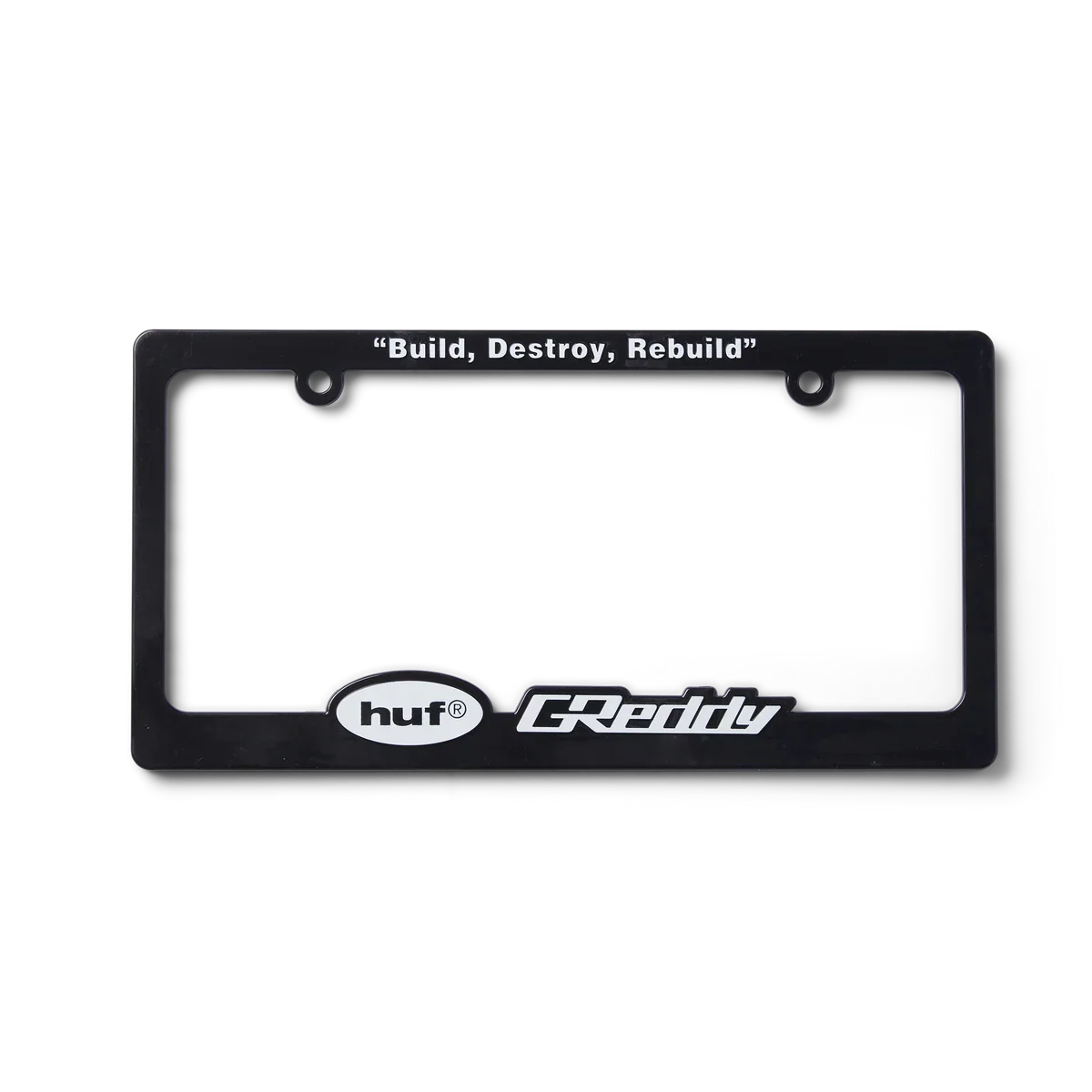 HUF x GReddy License Plate Frame