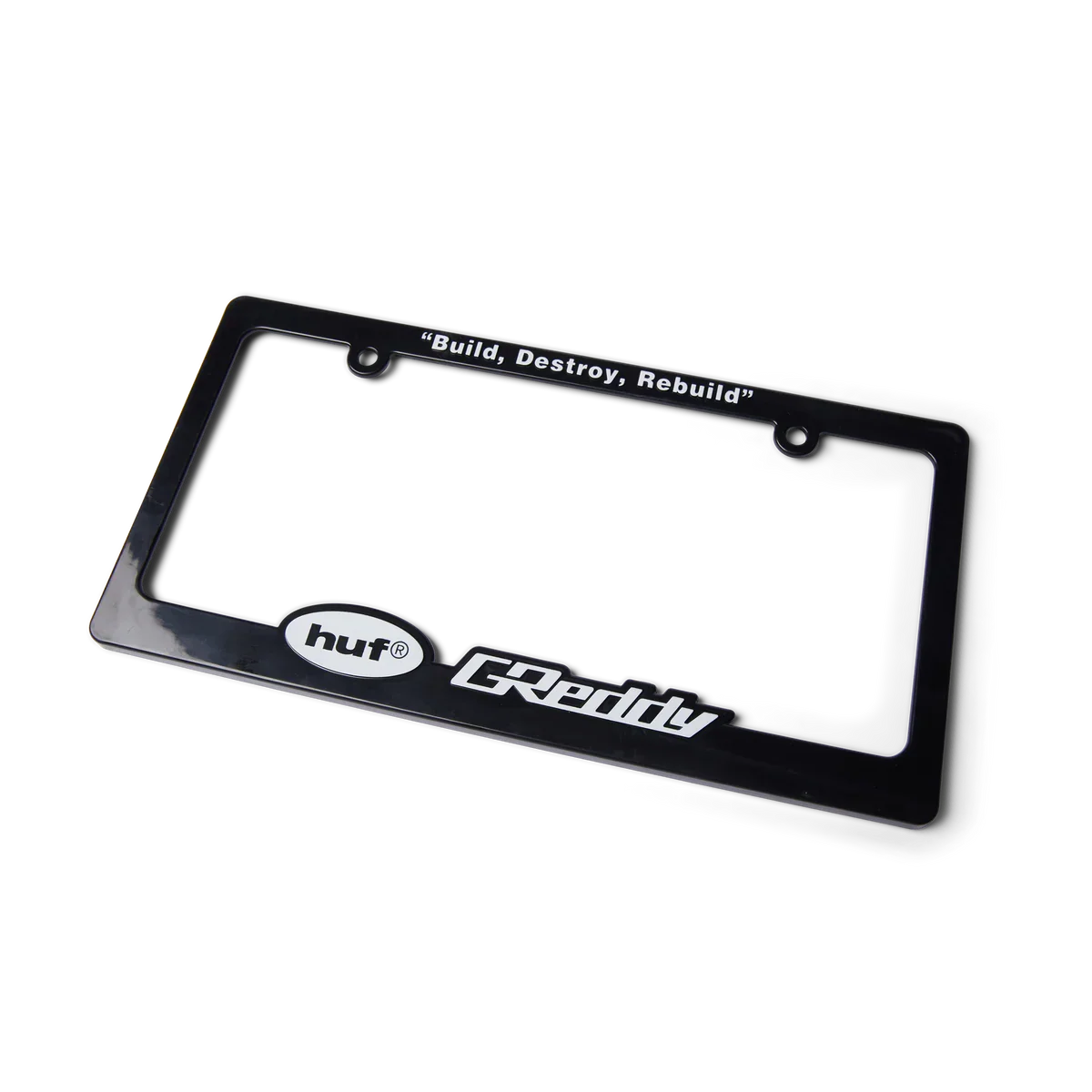 HUF x GReddy License Plate Frame