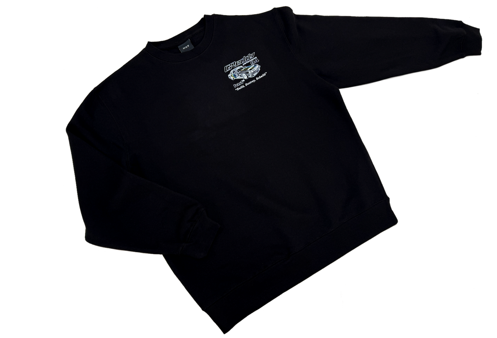 HUF x GReddy Retro Mod Crewneck Sweatshirt