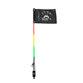 Hyper Color LED Whip – Red Gold Green