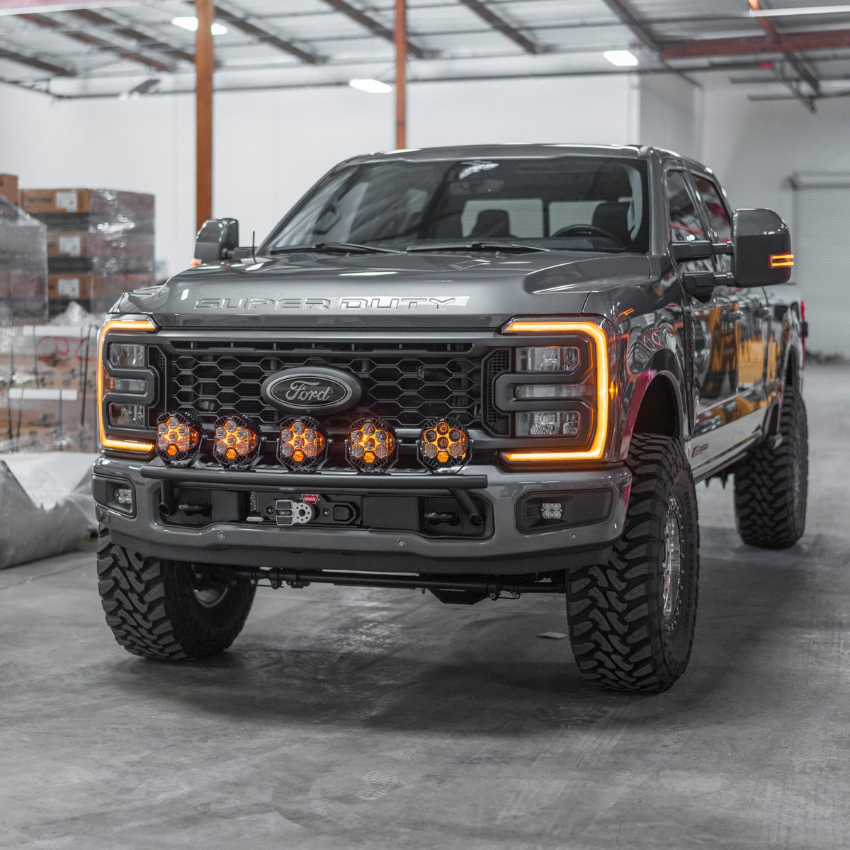 2023-Current Ford F-250/F-350/F-450 Super Duty Ford Performance Parts by Warn Winch Kit