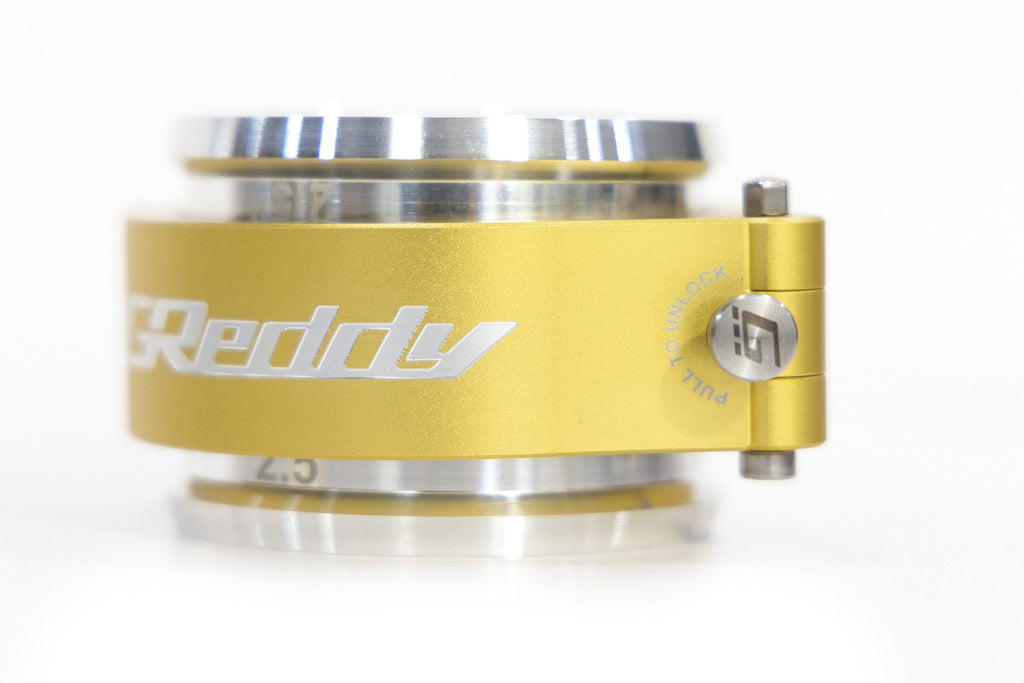 GReddy Boost Tube Clamp Set(s) - Aluminum/Gold - new sizes available now!