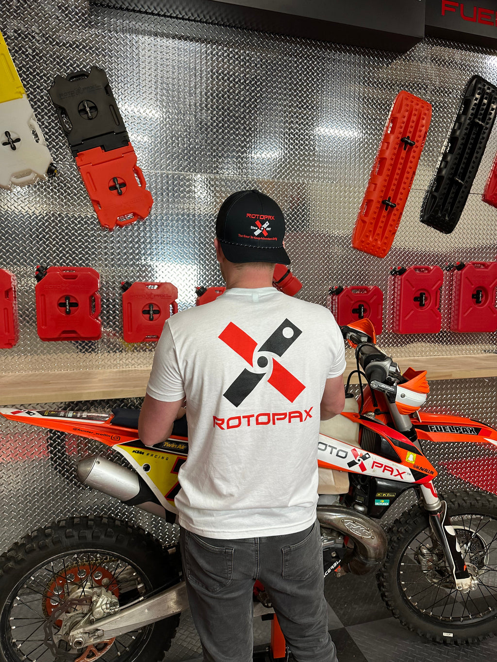 White Keep Adventure Going Shirt