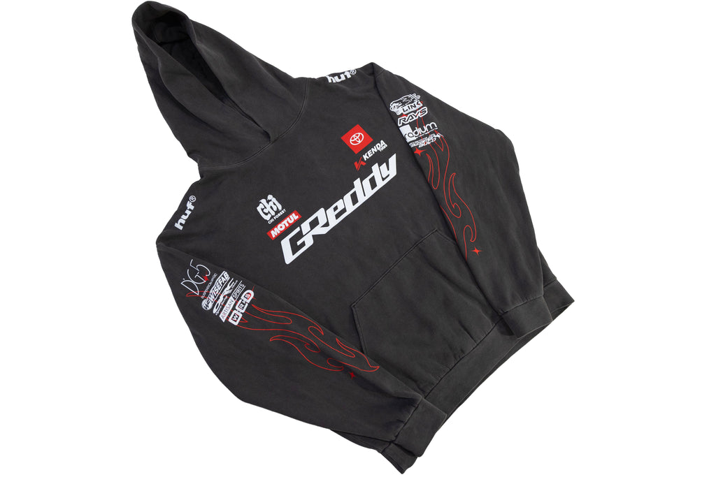 2026 K.Gushi Team Hood - Pigment Black