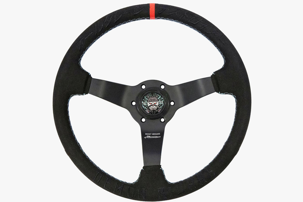 Boost Brigade x Karuma  Demon Ridahs Steering Wheel - Limited Ed. 300pcs world-wide