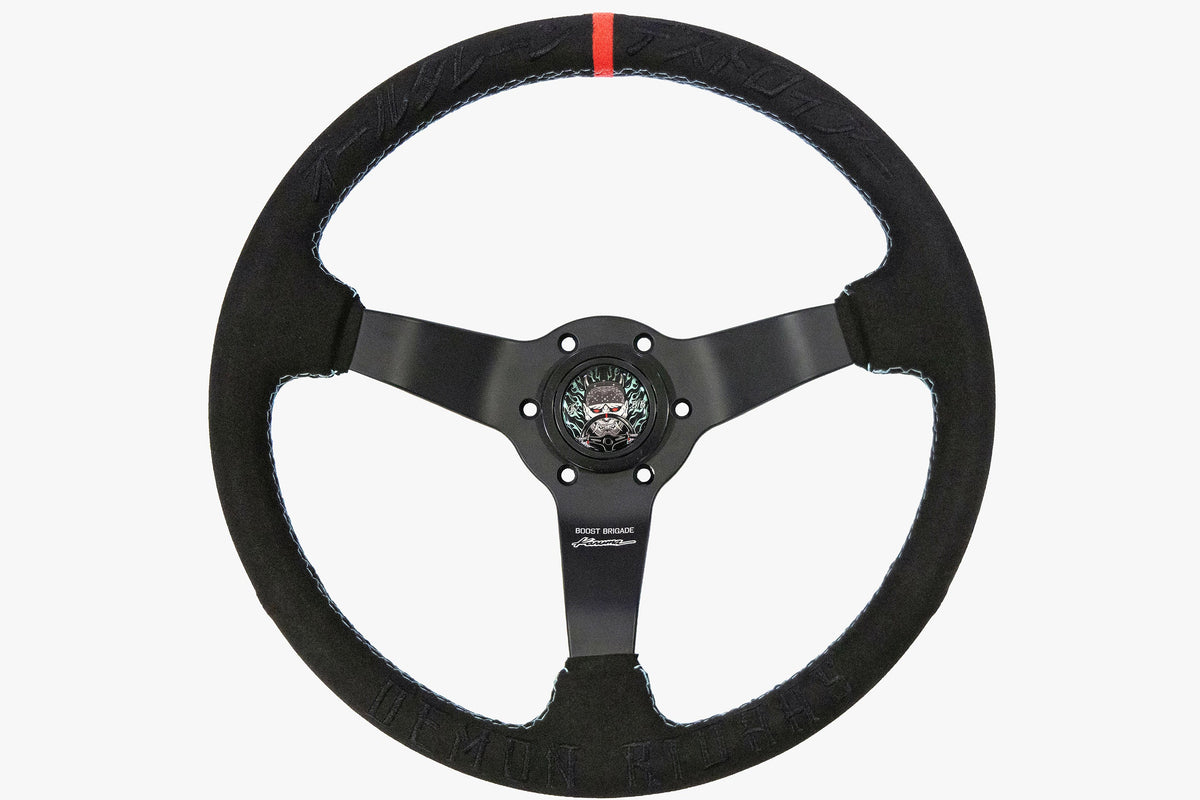Boost Brigade x Karuma  Demon Ridahs Steering Wheel - Limited Ed. 300pcs world-wide
