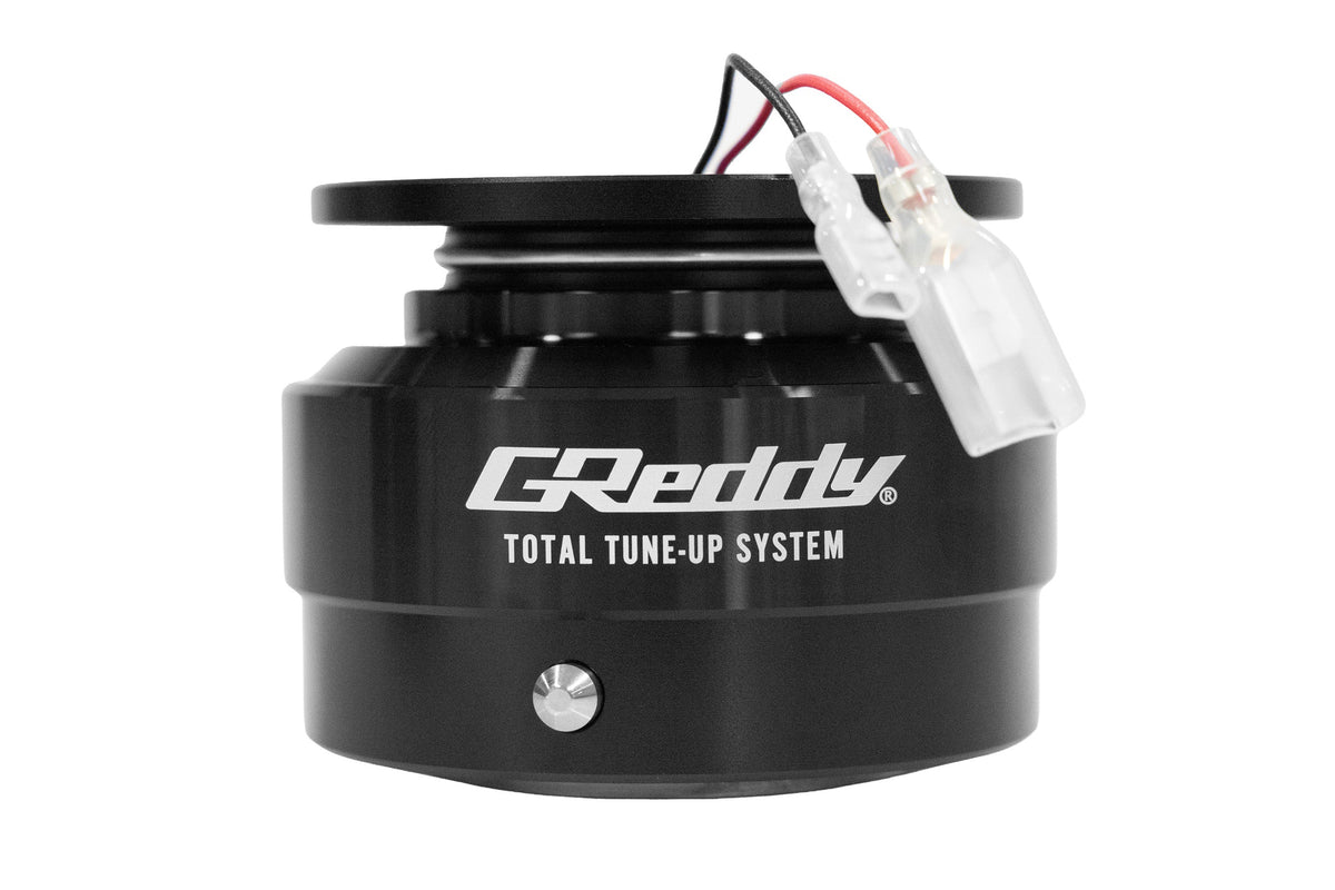 BLACK GREDDY RAPFIX II STEERING WHEEL QUICK RELEASE HUB - (70723802)
