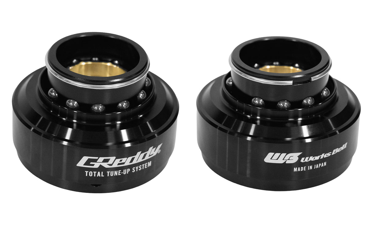 BLACK GREDDY RAPFIX II STEERING WHEEL QUICK RELEASE HUB - (70723802)