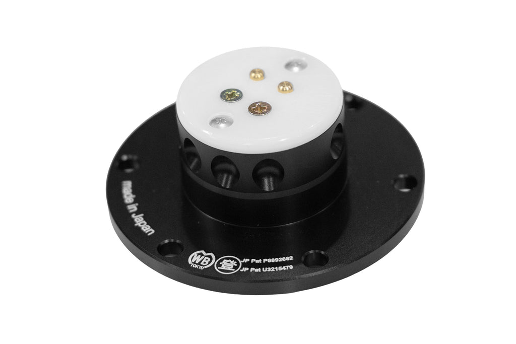 BLACK GREDDY RAPFIX II STEERING WHEEL QUICK RELEASE HUB - (70723802)