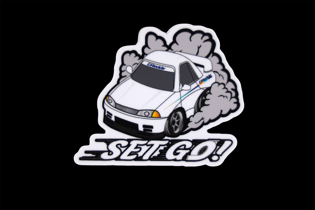 GReddy Set Go! - Sticker Pack