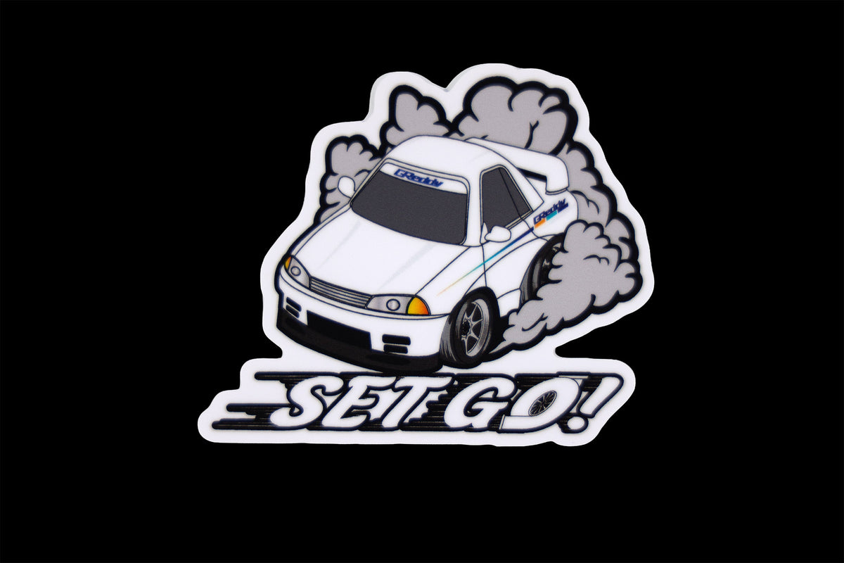 GReddy Set Go! - Sticker Pack