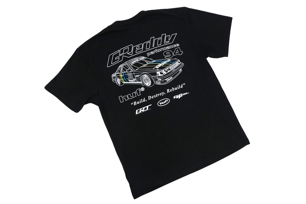 GReddy x HUF Retro Mod Tee - Black