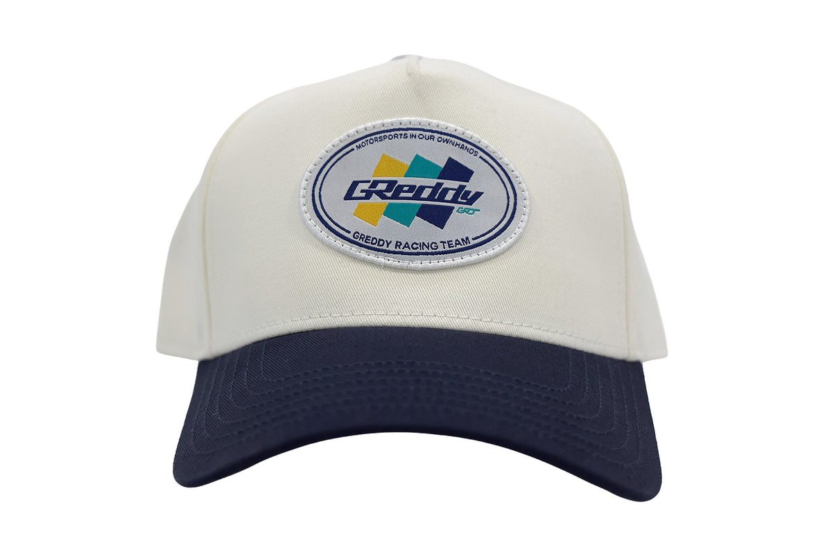 GReddy Racing Team A-Frame Cap - Navy / White
