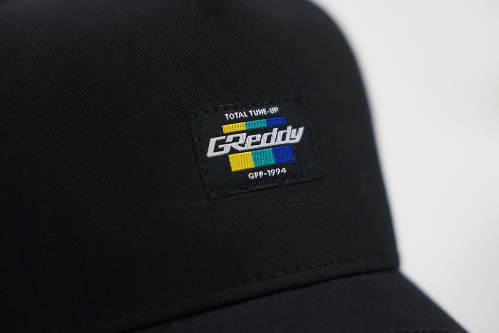 GReddy Total Tune-Up A-Frame Cap - Black