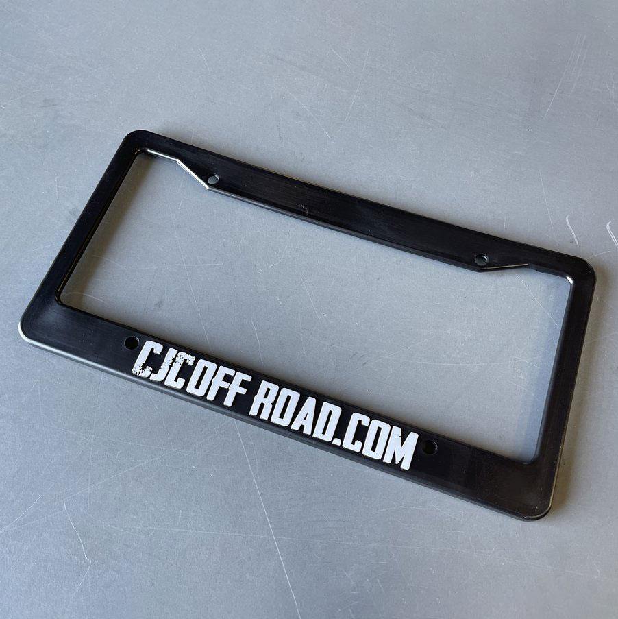 CJC Off Road Plate Frame