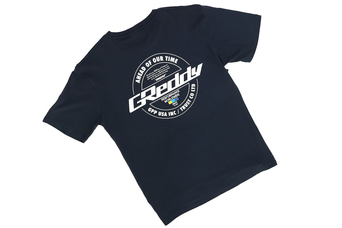 GReddy Worldwide Seal Tee - Navy Blue