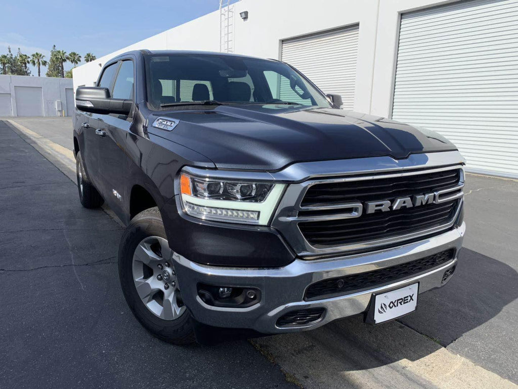 AlphaRex 2019-2024 Ram 1500 LUXX-Series LED Projector Headlights Chrome