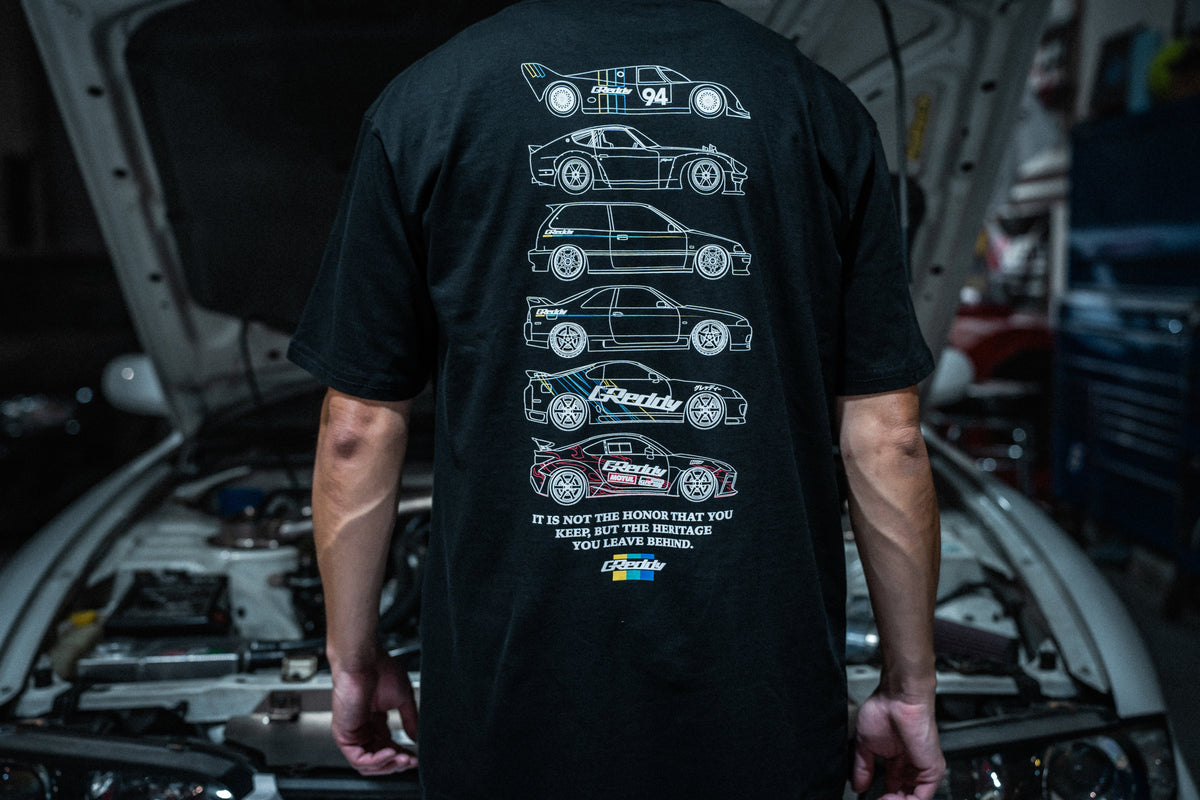 GReddy Heritage 4.0 Tee - Black