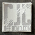CJC Off Road Window Sticker